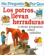 Cover of: Me Pregunto Por Que Los Potros Llevan Herraduras by Jackie Gaff