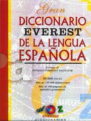 Cover of: Gran Diccionario Everest De LA Lengua Española/Everest Grand Dictionary of the Spanish Language