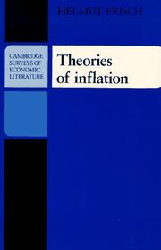 Cover of: Theories of inflation by Helmut Frisch