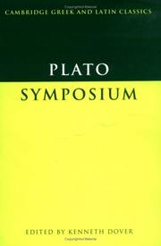 Cover of: Symposium by Πλάτων