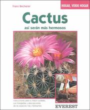 Cover of: Cactus, Asi Seran Mas Hermosos