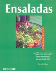 Cover of: Ensaladas - Cocina Facil by Cornelia Adam
