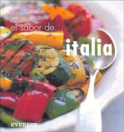 Cover of: El Sabor De Italia/ The Flavor of Italy