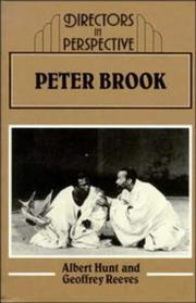 Cover of: Peter Brook