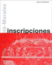 Cover of: Inscripciones