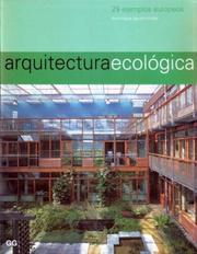 Cover of: Arquitectura Ecologica