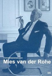 Cover of: Conversaciones Con Mies Van Der Rohe