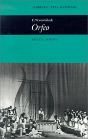 Cover of: C.W. von Gluck, Orfeo