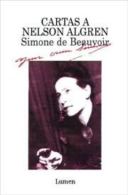 Cover of: Cartas A Nelson Allgren by Simone de Beauvoir
