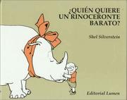 Cover of: Quien Quiere Un Rinoceronte Barato?