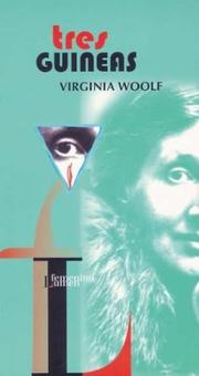 Cover of: Tres Guineas by Virginia Woolf