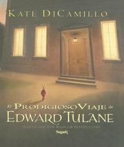 Cover of: El Prodigioso Viaje De Edward Tulane by Kate DiCamillo