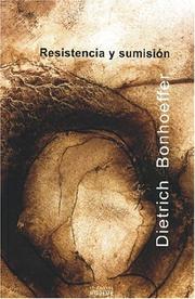 Cover of: Resistencia Y Sumision