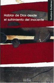 Cover of: Hablar De Dios Desde El Sufrimiento Del Pobre