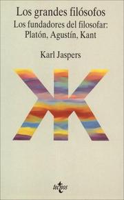 Cover of: Los Grandes Filosofos: Los Fundadores Del Filosofar by Karl Jaspers