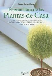 Cover of: El Gran Libro de Las Plantas de Casa by Fausta Mainardi Fazio