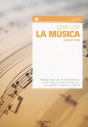 Cover of: Como Leer La Musica (Ocio) by Massimo Zane