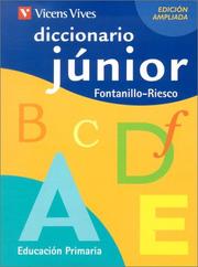 Diccionario junior by Enrique Fontanillo Merino