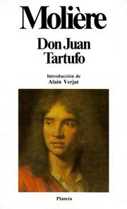 Cover of: Don Juan O El Festin de Piedra; Tartufo O El Impostor