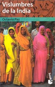 Cover of: Vislumbres De LA India by Octavio Paz, Octavio Paz