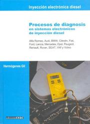 Cover of: Procesos de Diagnosis En Sistemas Electronicos de Inyeccion Diesel by Hermogenes Gil, Hermogenes Gil