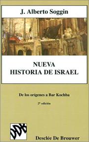 Cover of: Nueva Historia De Israel (Biblioteca Manual Desclee)