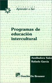 Cover of: Programas De Educacion Intercultural