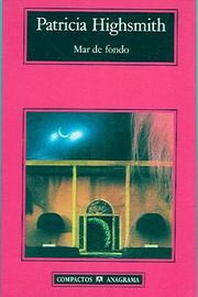 Cover of: Mar de fondo (Compactos Anagrama)