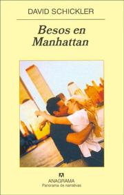 Cover of: Besos En Manhattan by David Schickler