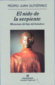 Cover of: El nido de la serpiente (Narrativas Hispanicas) by Pedro Juan Gutierrez