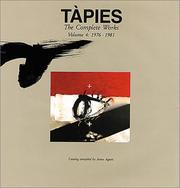 Cover of: Tapies: Complete Works Volume IV: 1976-1981