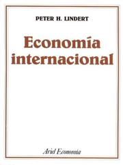 Cover of: Economia Internacional by Peter H. Lindert