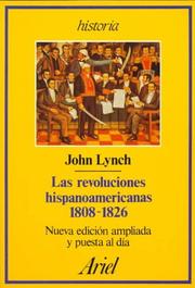 Cover of: Las Revoluciones Hispanoamericanas 1808-1826