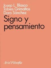 Cover of: Signo y Pensamiento