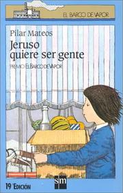 Cover of: Jeruso quiere ser gente/Jeruso wants to be somebody