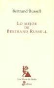 Cover of: Lo Mejor de Bertrand Russell