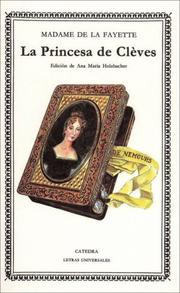 Cover of: La Princesa De Cleves