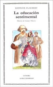 Cover of: La Educacion Sentimental by Gustave Flaubert