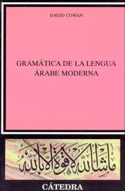 Cover of: Gramatica De La Lengua Arabe Moderna (Linguistica)