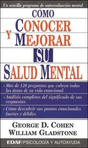 Cover of: Como conocer y mejorar su salud mental