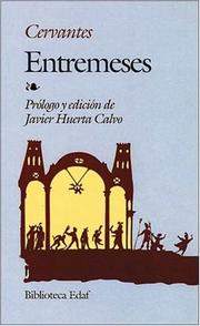 Cover of: Entremeses by Miguel de Unamuno
