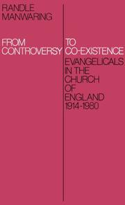 Cover of: From controversy to co-existence by Randle Manwaring