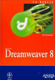 Cover of: Dreamweaver 8 - La Biblia by Zak Ruvalcaba