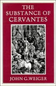 Cover of: The substance of Cervantes