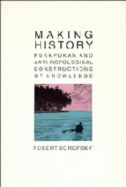 Cover of: Making history by Robert Borofsky