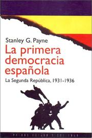 Cover of: LA Primera Democracia Española