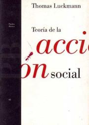 Cover of: Teoria De La Accion Social