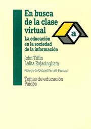 Cover of: En Busca De La Clase Virtual (Temas de Educacion)