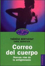 Cover of: Correo del cuerpo by Carol Bernstein
