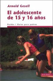 Cover of: El niýýo de 15 a 16 aýýos